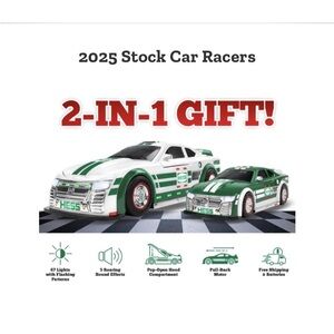 Hess 2025 Stock Car Racers - Green and White